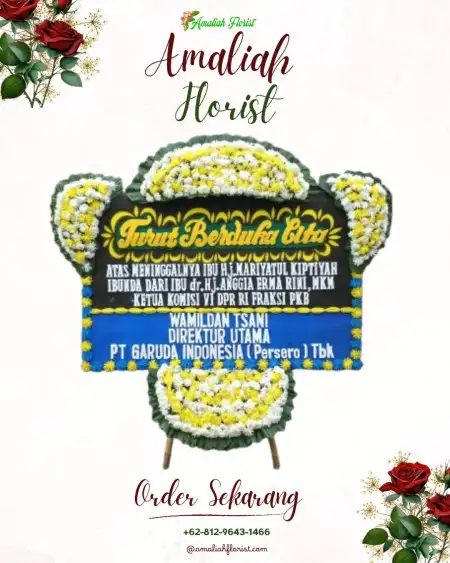 Papan Bunga Duka Poris Plawad Indah