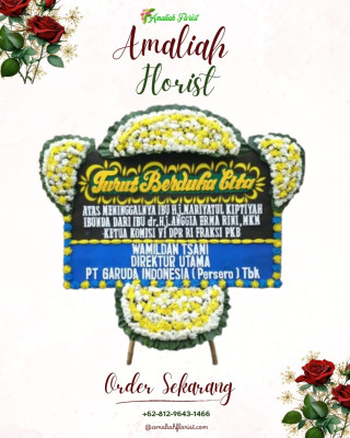 Papan Bunga Duka di Poris Plawad Indah