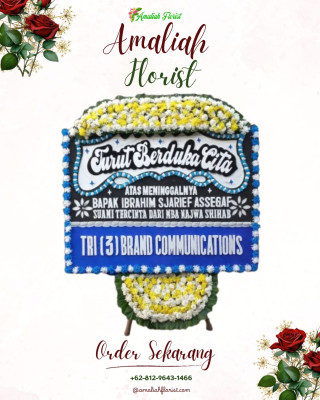 Papan Bunga Duka di Poris Plawad Indah