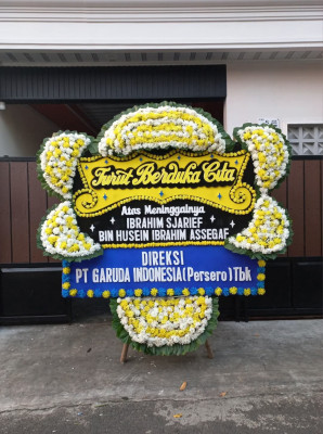 Papan Bunga Duka di Poris Plawad Indah